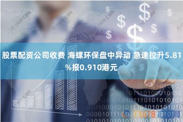 股票配资公司收费 海螺环保盘中异动 急速拉升5.81%报0.910港元