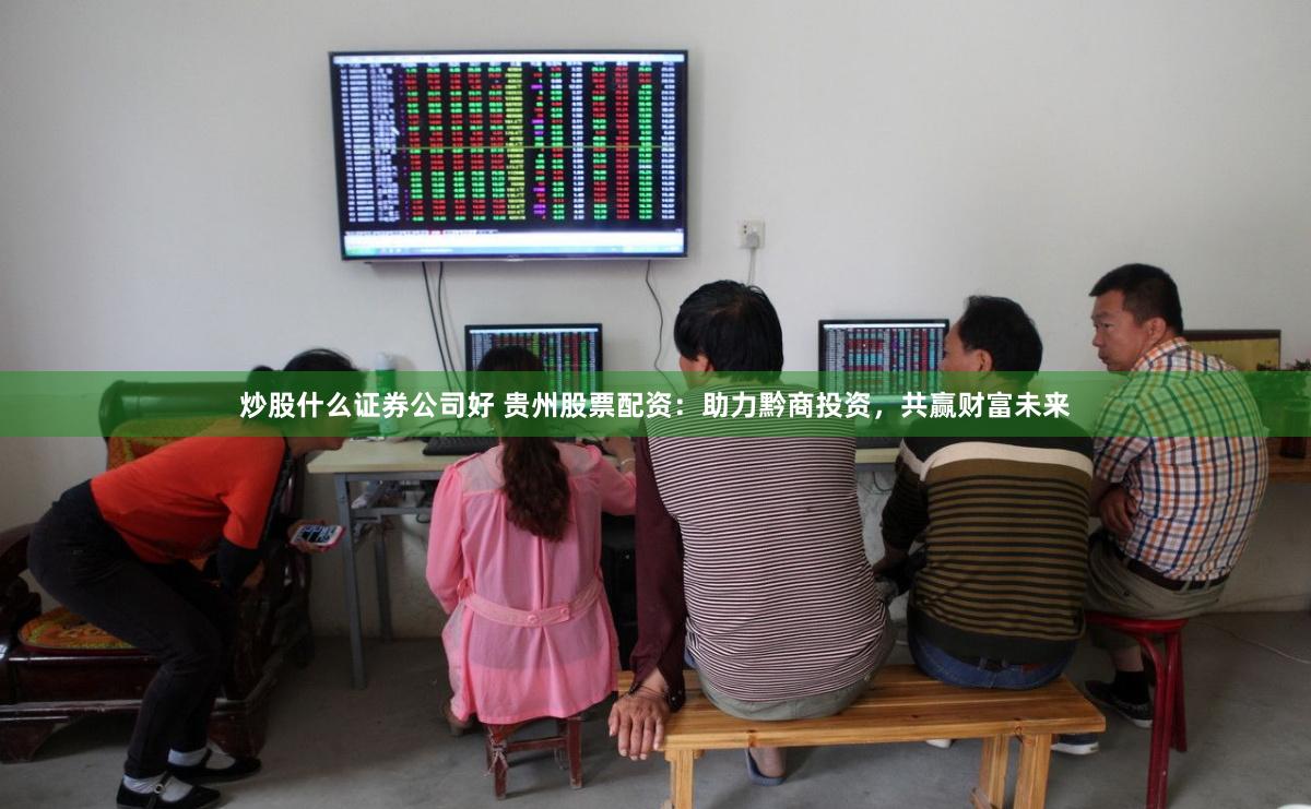 炒股什么证券公司好 贵州股票配资：助力黔商投资，共赢财富未来